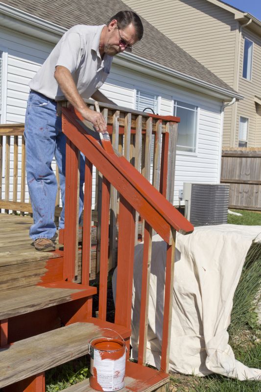 Deck Rails Painting in Waco, TX