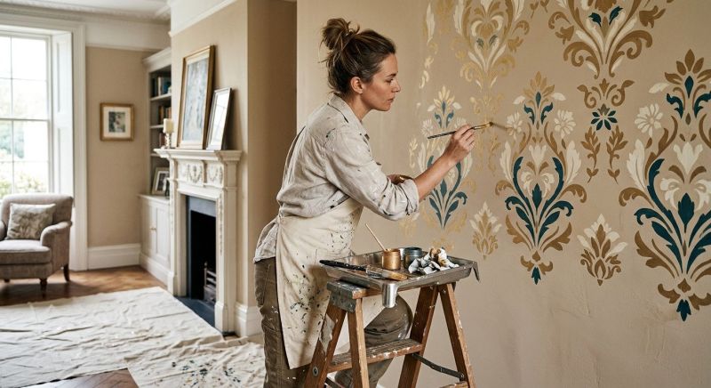Decorative Interior Painting in Alpharetta, GA