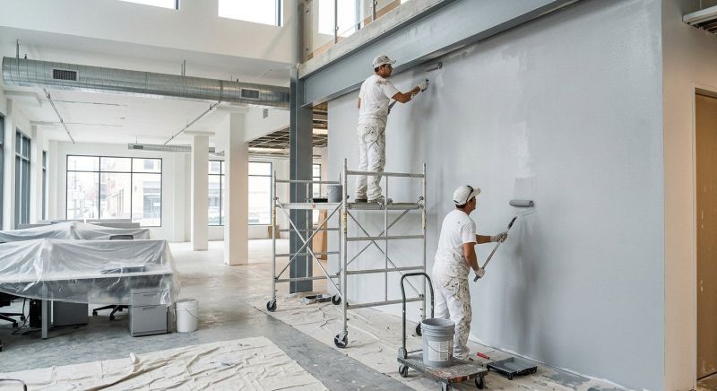 Retail Ceiling Painting in Longmont, CO