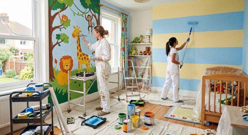 Childrens Room Painting in Wilmington, NC