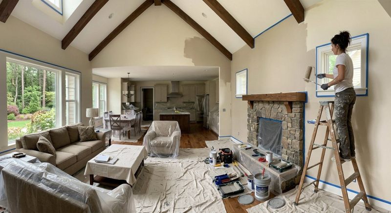 Den Painting in Wilmington, NC