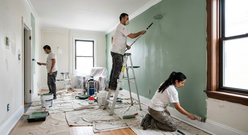 Interior Wall Painting in Wilmington, NC
