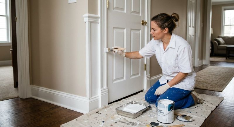 Mantel Painting in Waco, TX