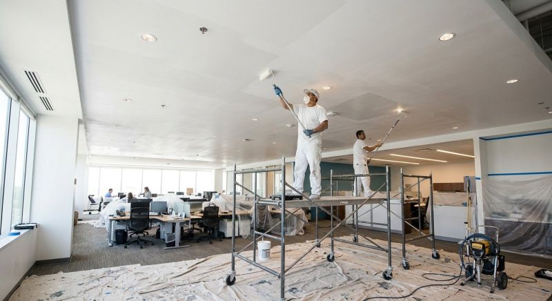 Reception Area Painting in Boulder, CO