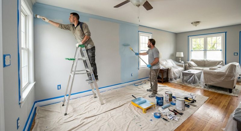 Stucco Ceiling Painting in Waco, TX