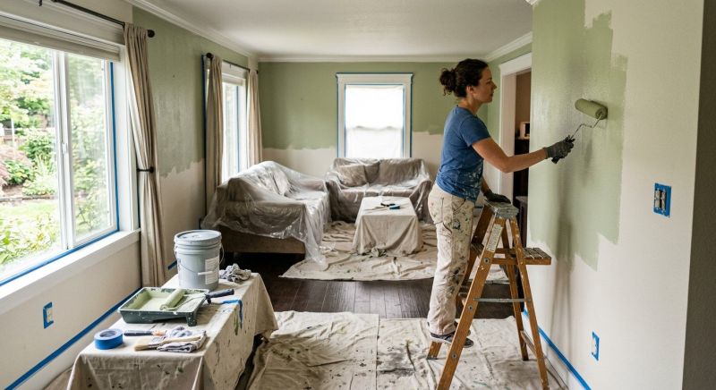 Walls Painting in Wilmington, NC