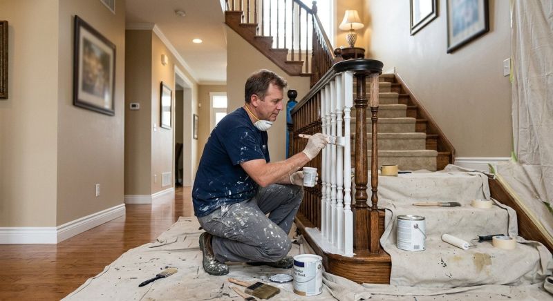 Woodwork Painting in Wilmington, NC